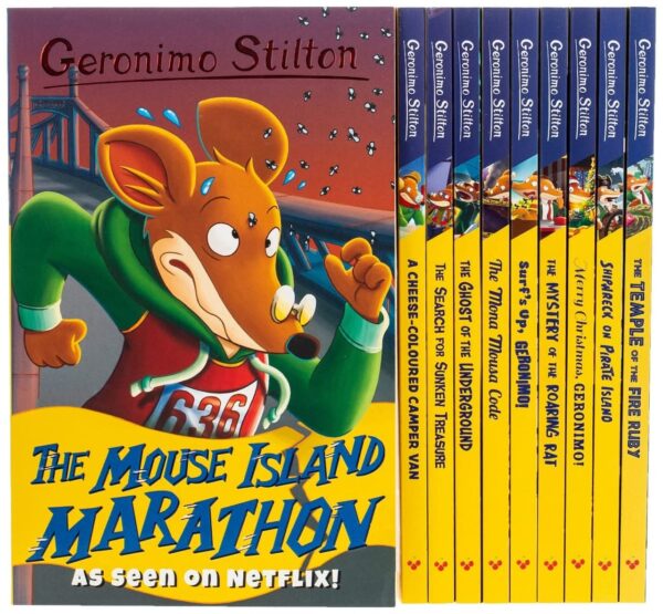 geronimo stilton – 10 books