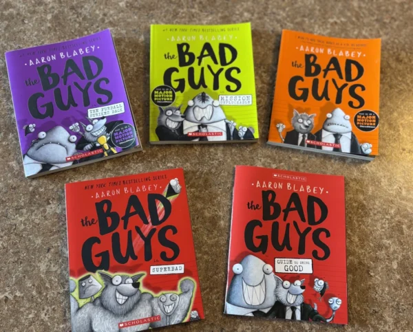 bad guys – 5 books