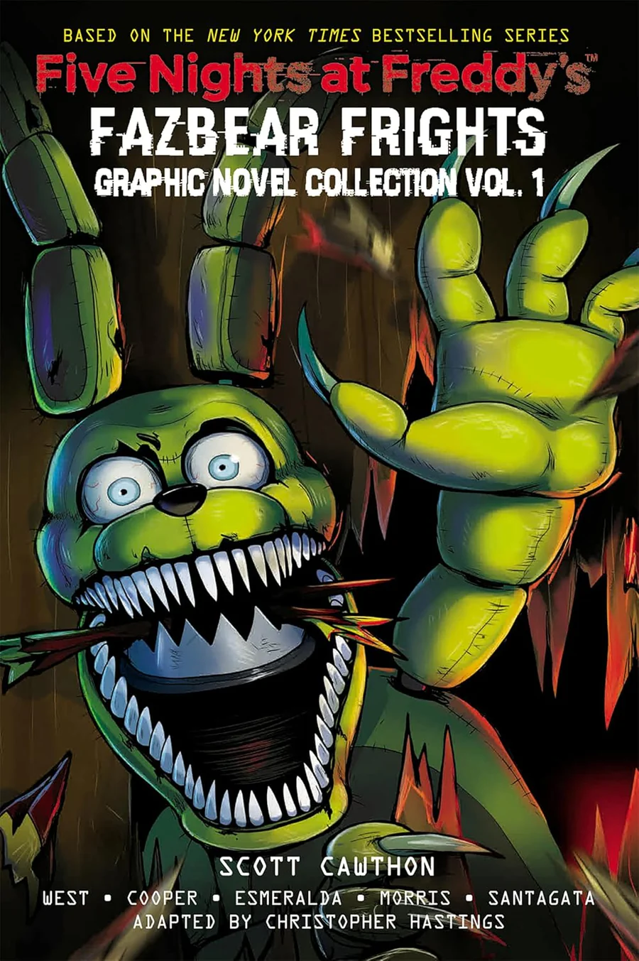 five nights at freddy's: fazbear frights – graphic novel collection (5 book set) balck and white five nights at freddy's: fazbear frights – graphic novel collection (5 book set) balck and white