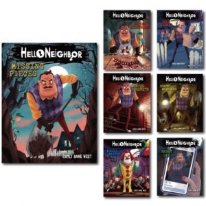 hello neighbor — 4‑book set (missing pieces, waking nightmare, buried secrets, bad blood)