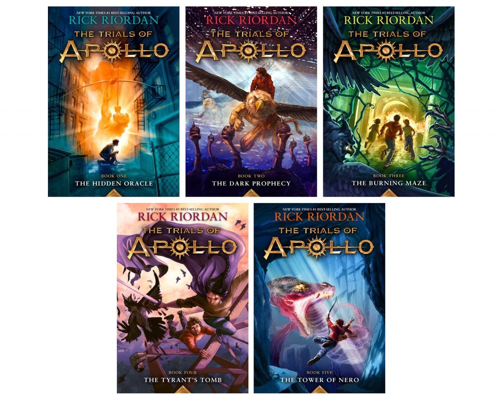 The Trials of Apollo – Rick Riordan The Trials of Apollo – Rick Riordan
