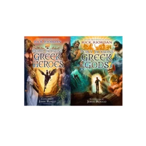 Percy Jackson’s Greek Gods & Greek Heroes – Rick Riordan 2 Books Set